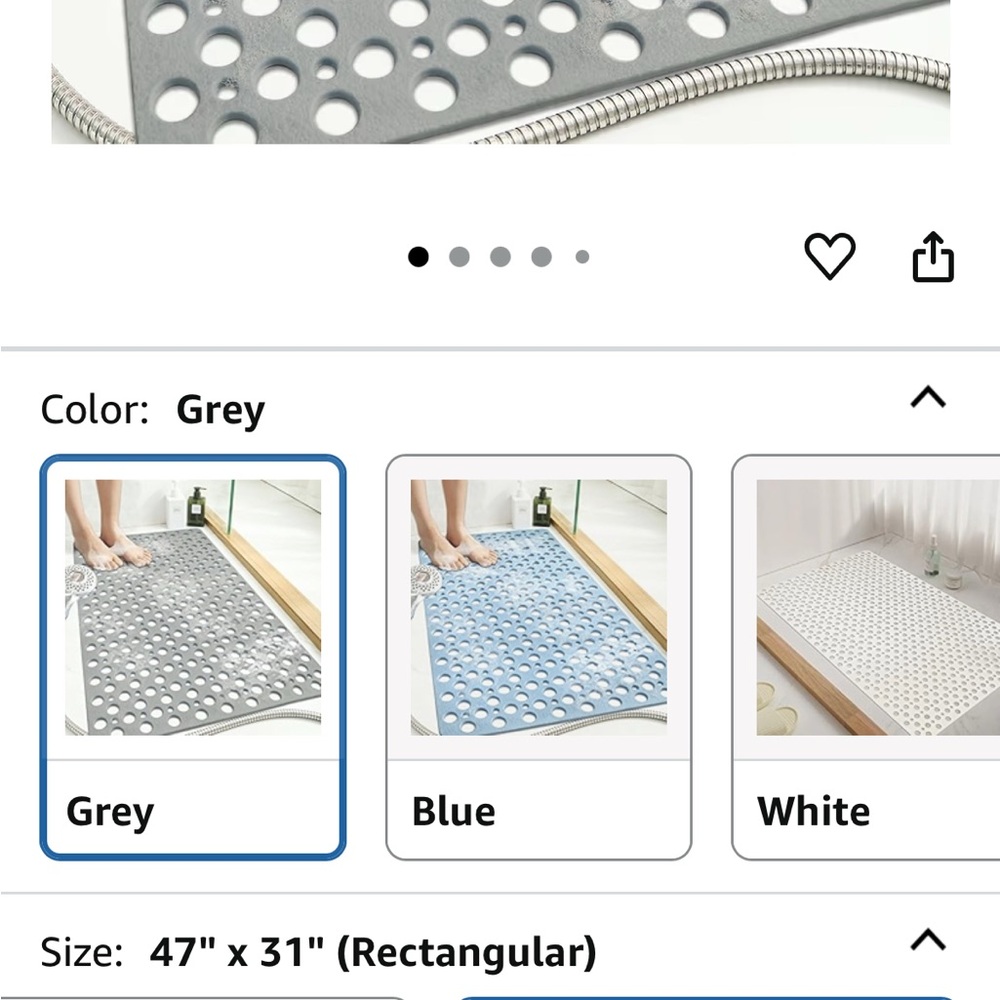Extra Large Shower Mat Non Slip - Picture 9 of 9
